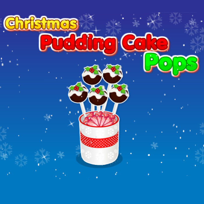 Christmas Pudding Cake Pops Play Christmas Pudding Cake Pops at