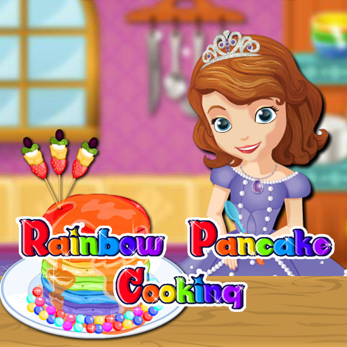 Rainbow Pancake Cooking Play Rainbow Pancake Cooking at